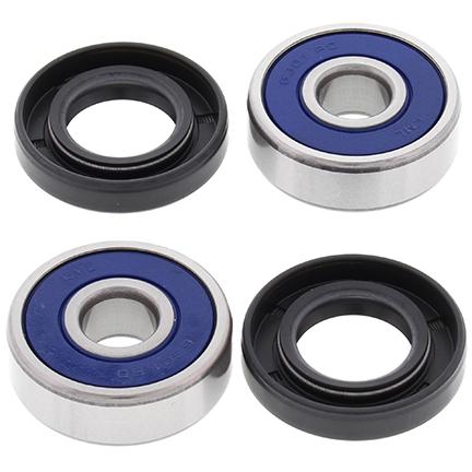 WHEEL BEARING KIT FRONT 08-13 KAWASAKI KLX140/L, ALLBALLS 25-1581 ROAD