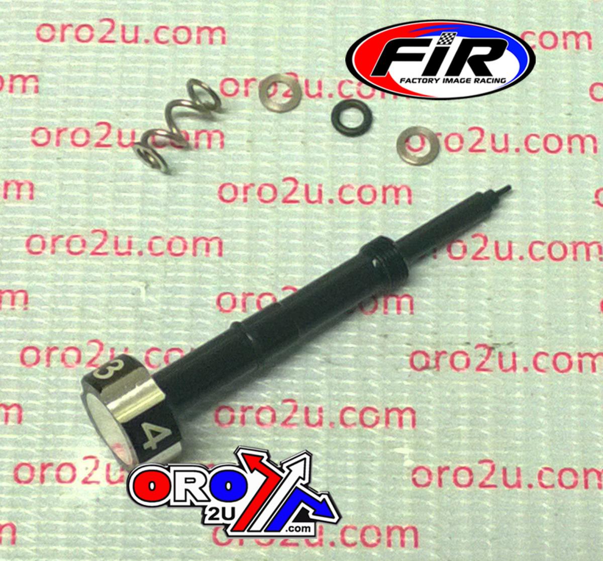 ADJUSTER AIR SCREW KEIHIN FCR, Fuel mixture screw BLACK