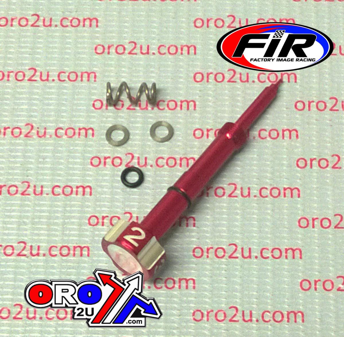 ADJUSTER AIR SCREW KEIHIN FCR, Fuel mixture screw Red