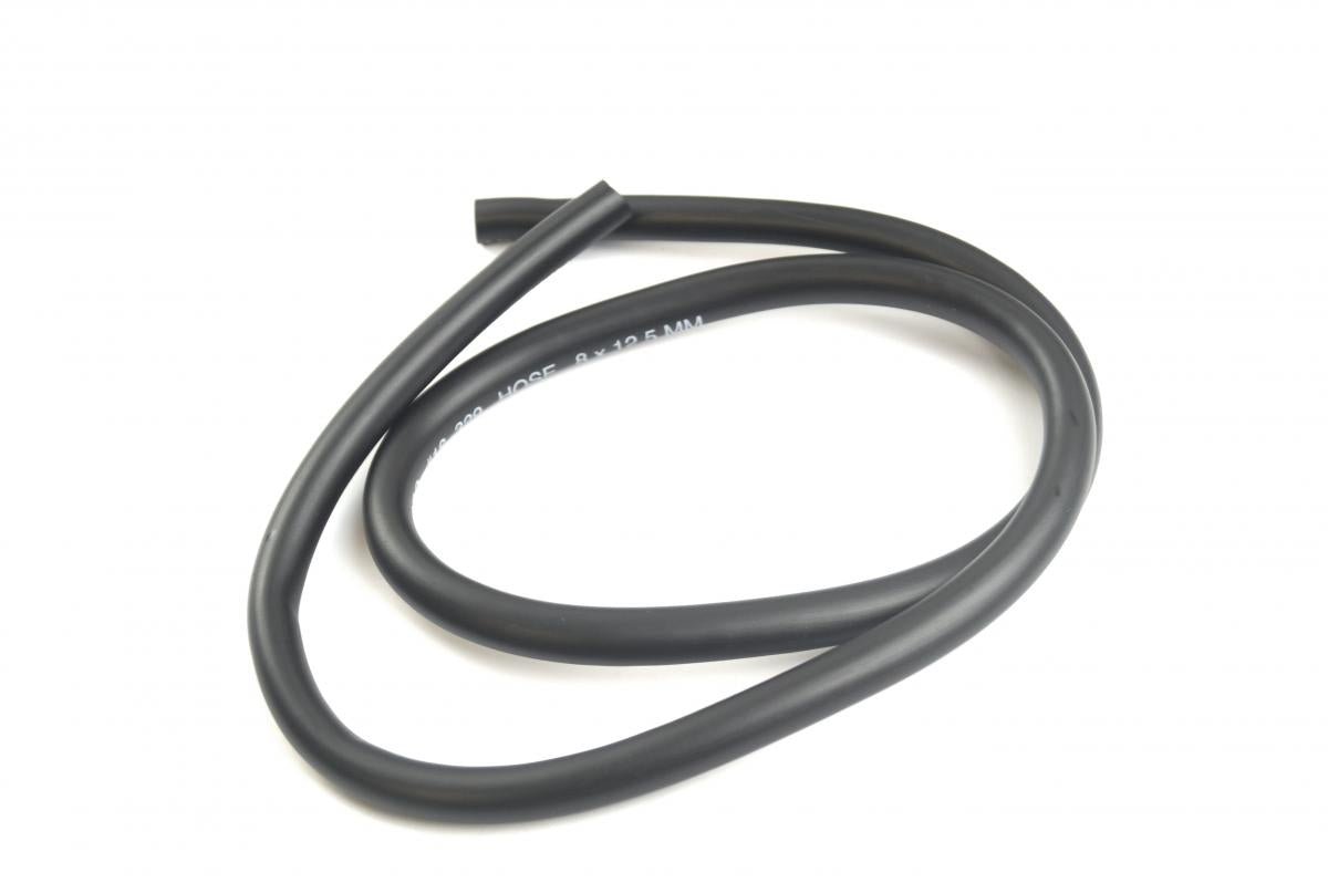 BLACK FLEXIBLE FUEL PIPE LINE HOSE - ID 8mm x OD 12mm x 1m