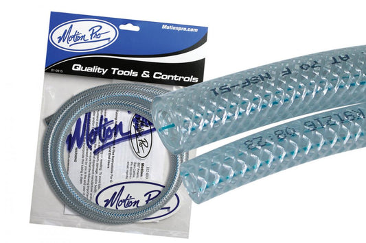 PIPE BRAIDED BORE 5 x OD 10mm, MOTION PRO 12-0058 CLEAR, MP12-0058