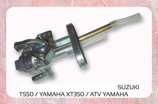 FUEL PETCOCK TAP TS50 SUZUKI, YAMAHA XT350 / YAMAHA ATV, 120500760