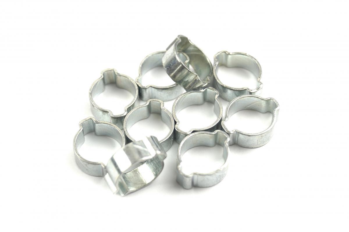 Steel O Clip 9/16 PACK OF 10, 13>15mm,  / OC4
