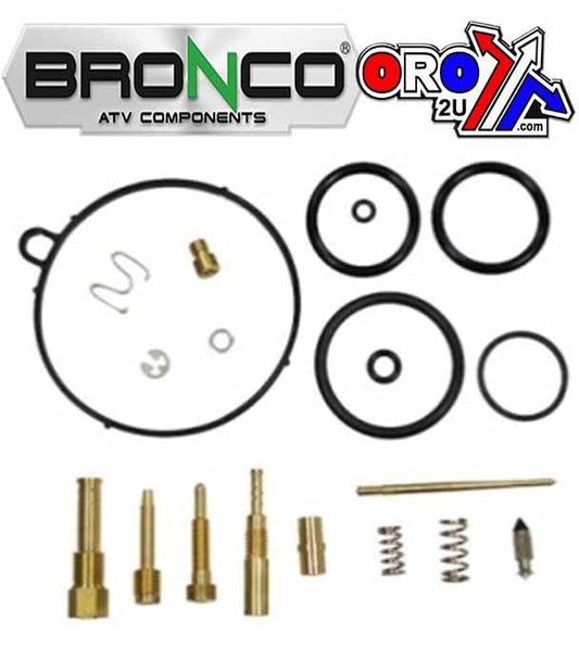 CARBURETOR REBUILD KIT TRX 90, BRONCO AU-07444 HONDA ATV