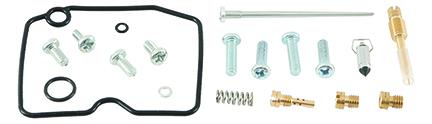 CARBURETOR REBUILD KIT 99-02 KAW KVF400, ALLBALLS 26-1221 ATV