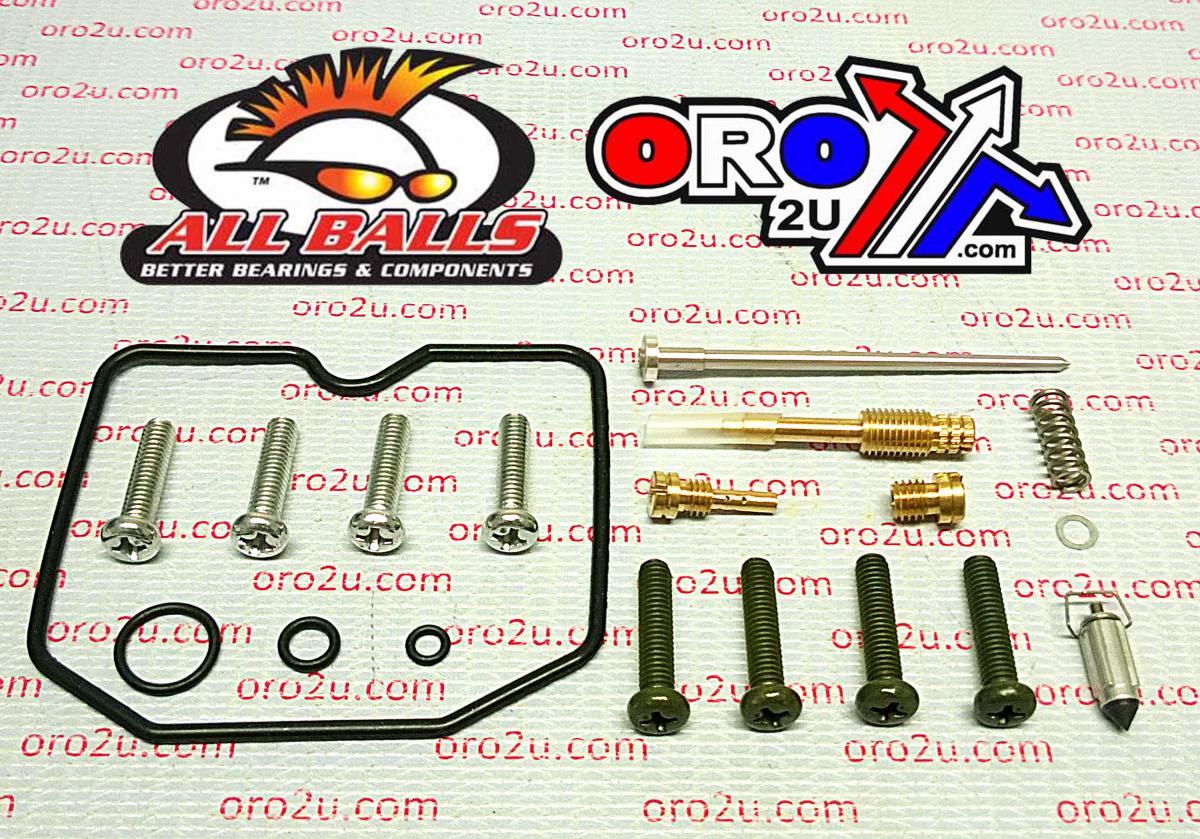 CARBURETOR REBUILD KIT 01-02 POLARIS XPLORER 400, ALLBALLS 26-1571 ATV