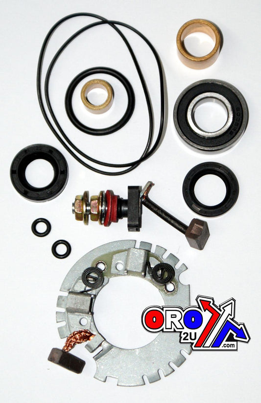 PARTS KIT STARTER MOTOR, HON YAM SUZ KAW ATV ROAD, SMU9104