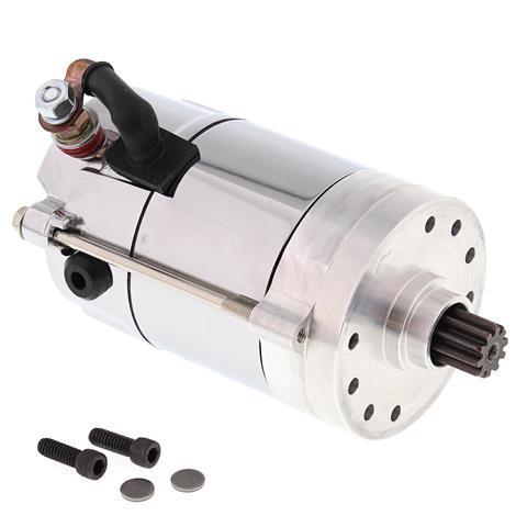 STARTER MOTOR HD 1.4 KW 66-88, HARLEY DAVIDSON, CHROME 1/4-20, ALLBALLS 80-1008