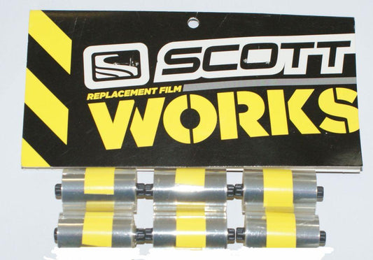 SCOTT WRKS FILM PK/6, 31mm STD, ROLL OFF FILM, PACK