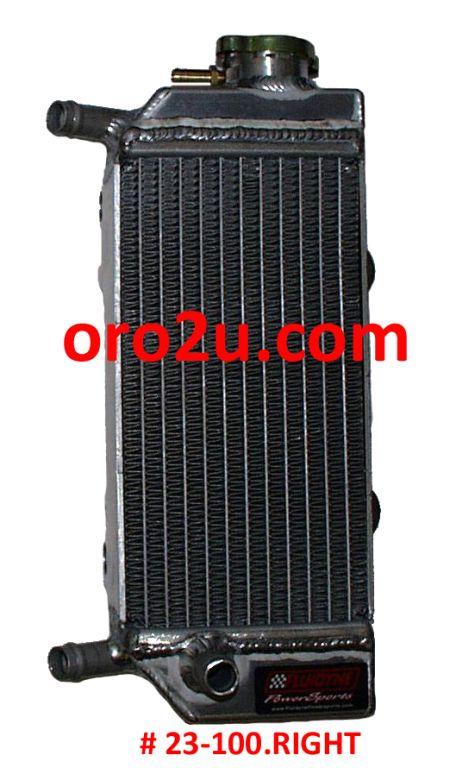 RADIATOR CRF250 04-09 RIGHT, FPS11-6CRF250-R FLUIDYNE