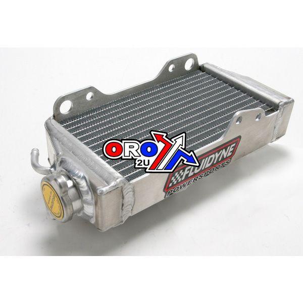 RADIATOR CRF450 02-04 RIGHT, FPS11-CRF450-R FLUIDYNE, 19010-MEB-631, 19010-MEB-771