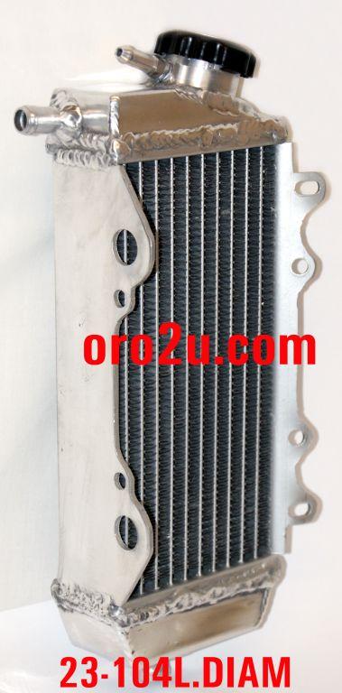 RADIATOR RMZ250 04-06 LEFT, 008019 RADIATOR KX250F 04-05, 39061-0003, K3919-40006