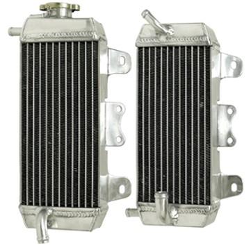 RADIATOR SET ALUMINUM OVERSIZE 2006 YZF250 SET OS YAMAHA WRF250 07-09 5XC-1240A-90-00