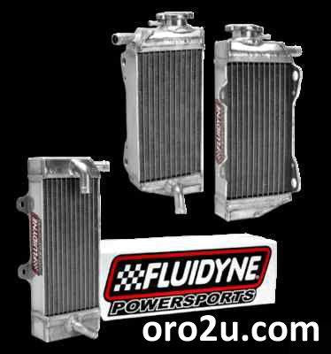 RADIATOR CRF150R 07-09, 12, FLUIDYNE FPS11-7CRF150-L, 19015-KSE-003, 19015-KSE-305