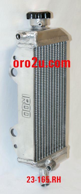 RADIATOR RM125 01-08 RIGHT, 008076 IROD 17710-36F11