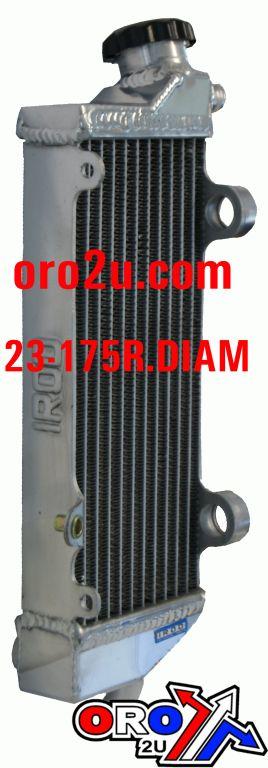 RADIATOR KTM 250-500 EXC RIGHT, 78035008100 IROD 008097 4 STK, HUSQVARNA 450FE / 510FE