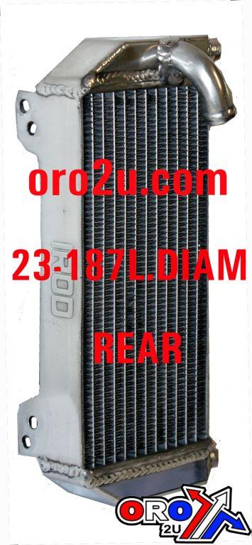 RADIATOR RM250 01-07 LEFT, 008112 SUZUKI 17720-37F00