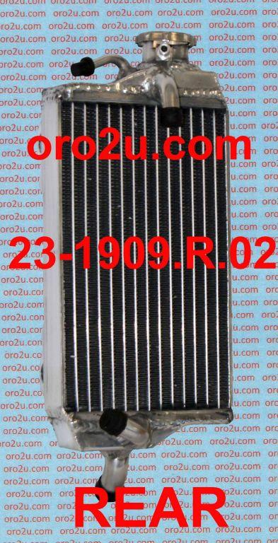 RADIATOR CR125 02-03 RIGHT, 008134 IROD 19010-KZ4-J44