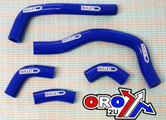 HOSE KIT/5 05-08 CRF450R BLUE, SILICONE RADIATOR HOSE HONDA