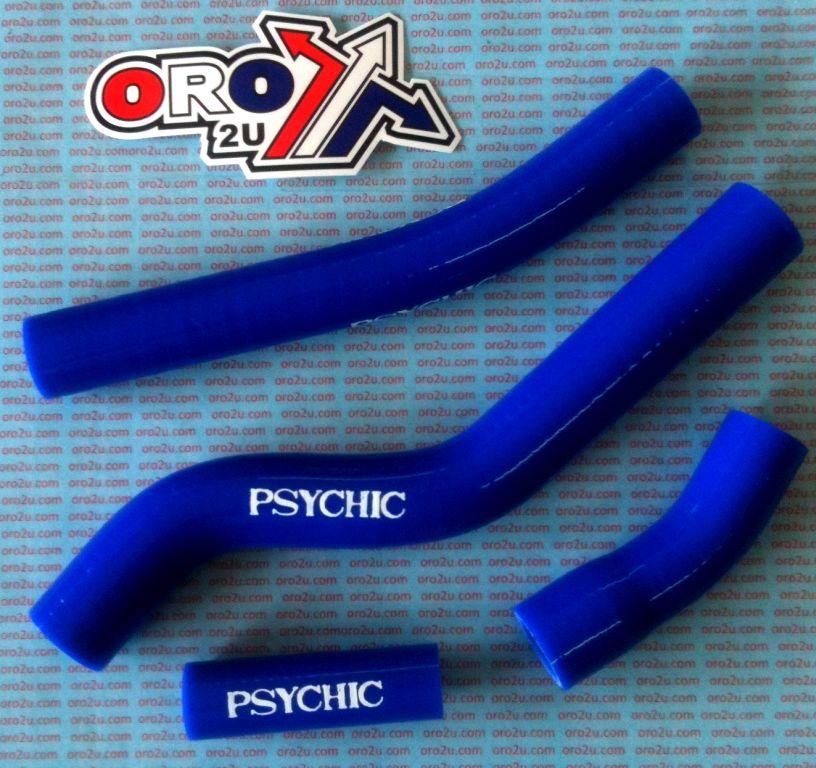 HOSE KIT/4 03-09 YZF450, SILICONE RADIATOR YAMAHA, PSYCHIC MX-10035 BLUE