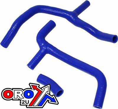 HOSE 09-12 CRF450 BLUE KIT/3, SILICONE RADIATOR HOSE HONDA, PSYCHIC MX-10000BU