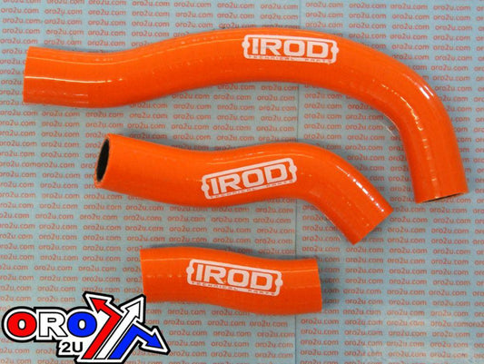 HOSE KIT/3 SXF450 07-10 KTM, SILICONE RADIATOR ORANGE, IROD 010043