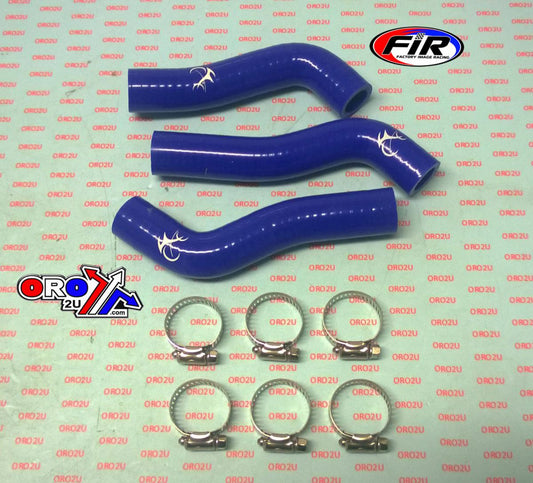 HOSE KIT/3 SX-F250 07-12 KTM, SILICONE RADIATOR BLUE 77035027100 77035025000 77035024000