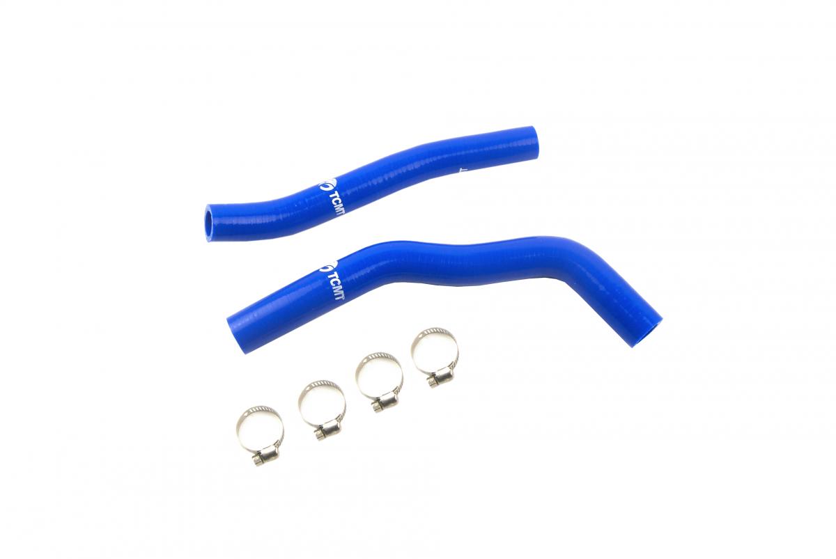 HOSE KIT/2 02-19 YZ85 BLUE, SILICONE RADIATOR YAMAHA 4ES-12481-10-00 5PA-12482-00-00