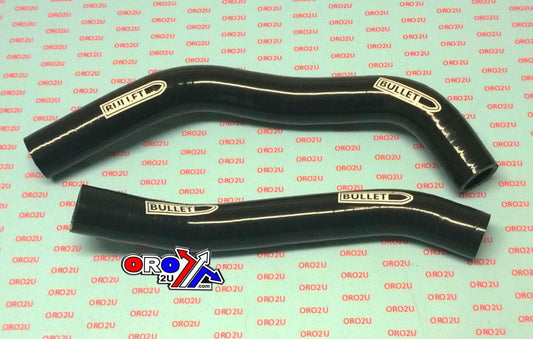 HOSE KIT/2 02-19 YZ85 BLACK, SILICONE RADIATOR YAMAHA