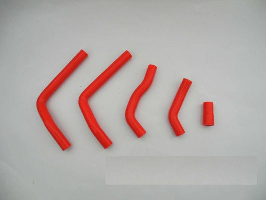 HOSE KIT/5 CR125 05-08 HONDA, SILICONE RADIATOR RED, IROD 010002