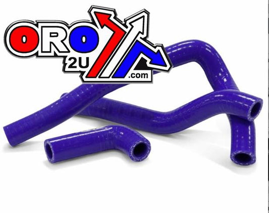 HOSE KIT/2 KX65, RM65 BLUE, SILICONE RADIATOR