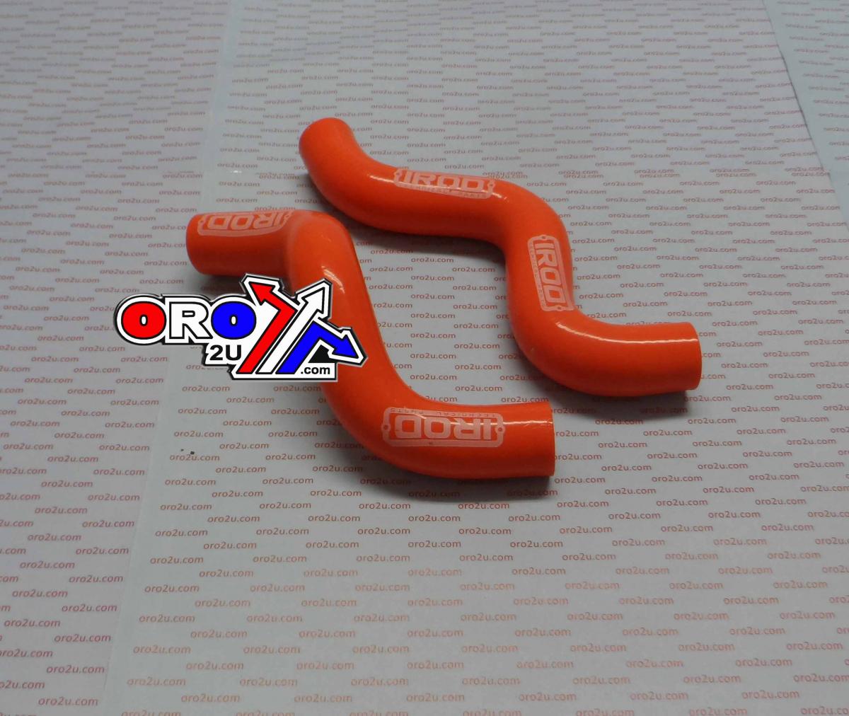 HOSE KIT KTM SX50 2001-08, SILICONE RADIATOR ORANGE, IROD 010063