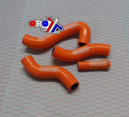 HOSE KIT KTM EXC450/500 12-13, SILICONE RADIATOR ORANGE, IROD 010075