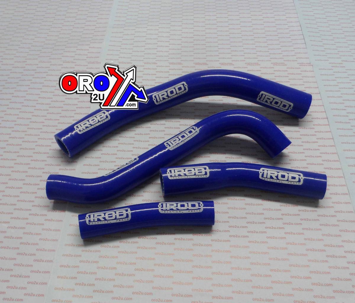 HOSE KIT YAMAHA YZ250F 14-18, SILICONE RADIATOR BLUE, IROD 010076