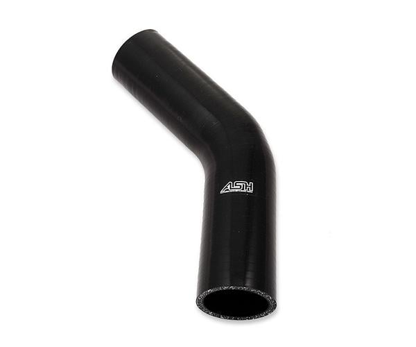 SILICONE HOSE 41MM 45 BEND, BLACK, UNIVERSAL AIR, WATER, INTAKE