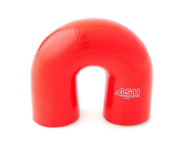 SILICONE HOSE 22MM 180 BEND, RED, UNIVERSAL AIR, WATER, INTAKE