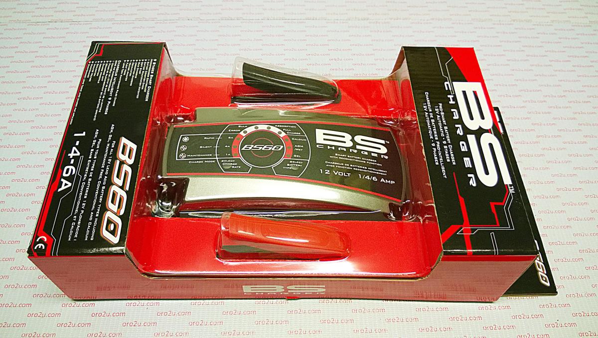 BATTERY CHARGER SMART PRO 12V, BS 60 CHARGER, 700532, 1/4/6A, !!! *** EU SOCKET *** !!!