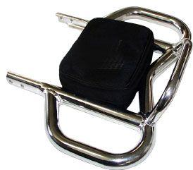RR BUMPER W/BAG YFZ 450R, ALUMINIUM ATV, QUAD