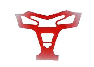 DECAL PHD BUMPER RED, 122011637