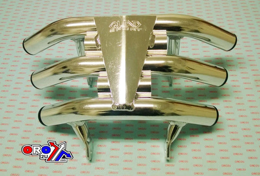 FRONT BUMPER BAR TRIBAR LTR450, ALUMINIUM ATV, QUAD