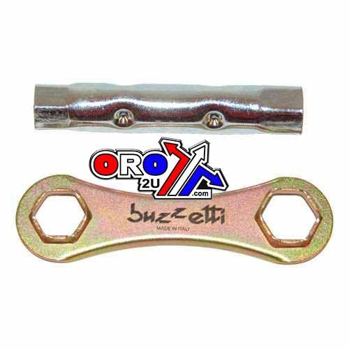 PLUG WRENCH 16-18mm x 120, DOUBLE HEXAGON BUZZETTI 4854