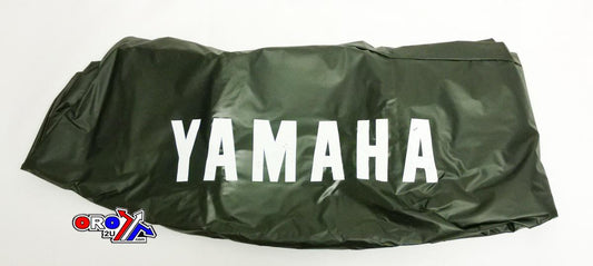 UNIVERSAL ATV COVER WEATHER PROTECTOR - YAMAHA LOGO, VEHICLE QUAD BIKE BUGGY SHIELD STORAGE COVER SHEET, UNIVERSAL FITMENT