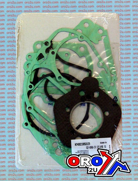 GASKET FULL SET 1981 CR125, ATHENA P400210850129