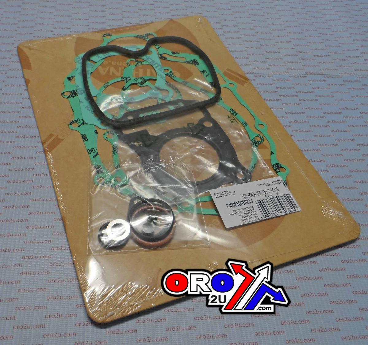 GASKET FULL SET 06-16 CRF150F, ATHENA P400210850213 18pcs.