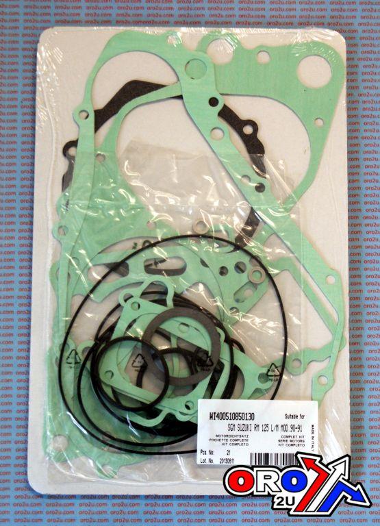 GASKET FULL SET RM125 89-91, ATHENA P400510850130