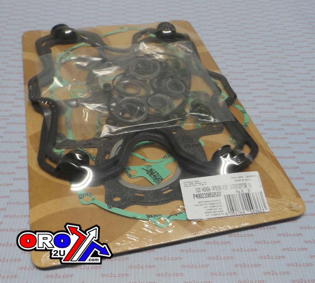 GASKET FULL KIT VF500 1986, ATHENA P400210850507 HONDA
