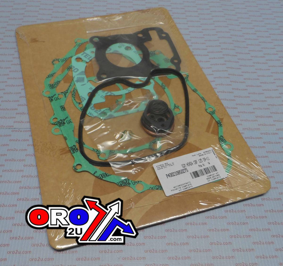 GASKET FULL SET 09-17 CBF125, ATHENA P400210850275 HONDA