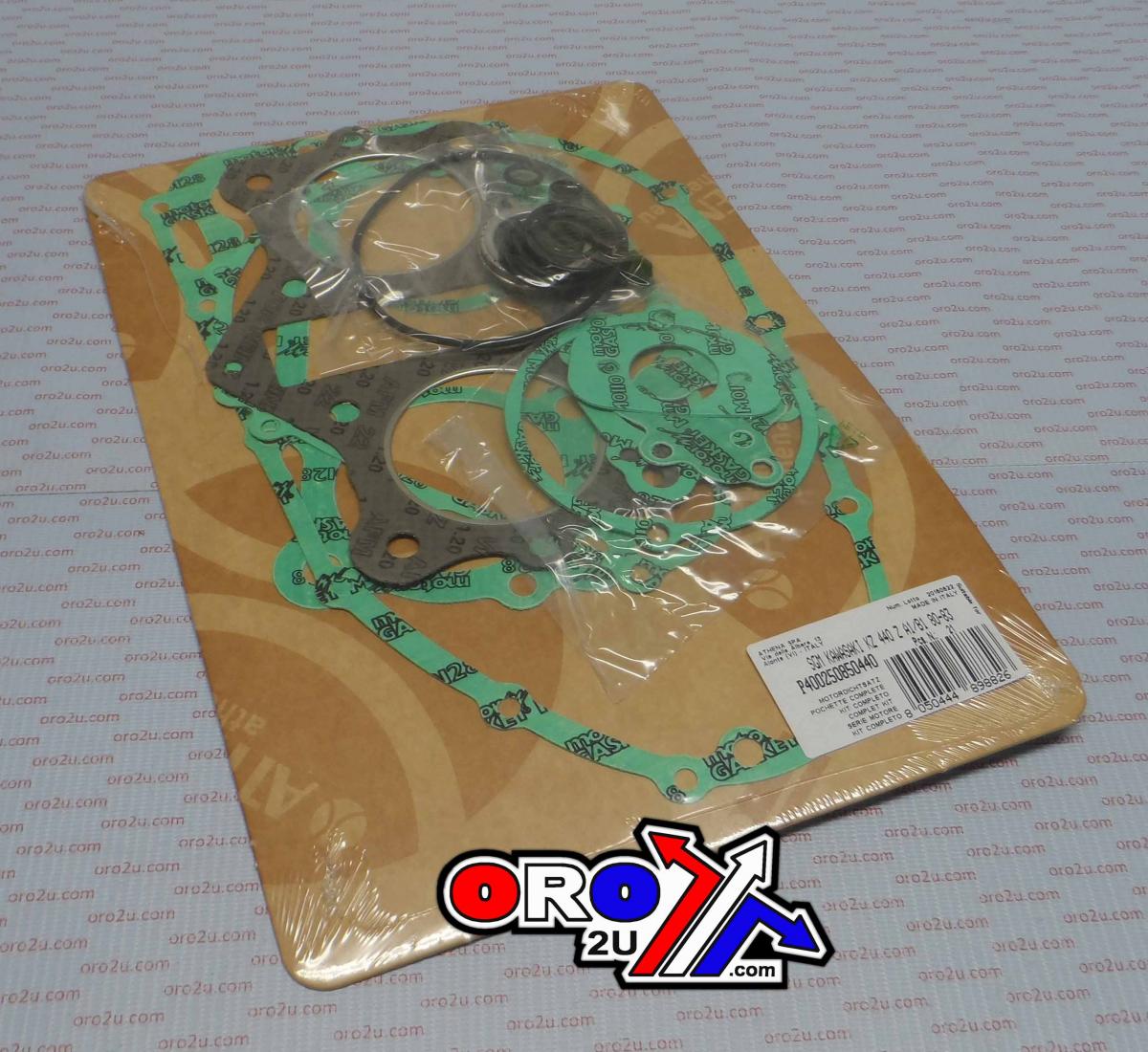 GASKET FULL SET KZ440 Z440 80-84, ATHENA P400250850440 KAWASAKI