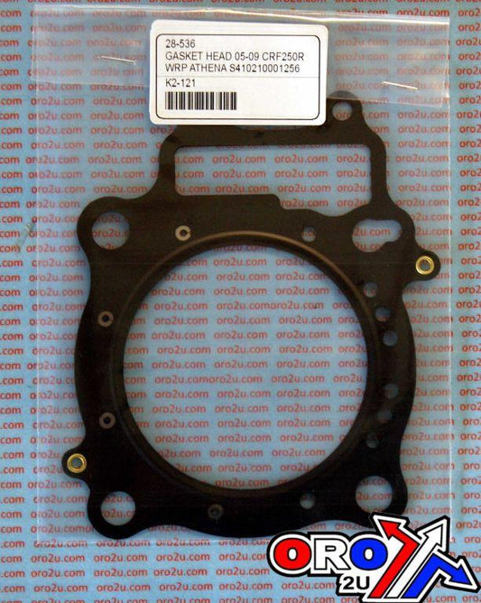 GASKET HEAD 04-17 CRF250R 250X CRM, ATHENA S410210001256 HONDA