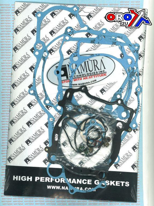 GASKET FULL SET 04-08 YFZ450, NAMURA NA-40009F YAMAHA ATV